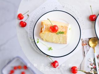 长帝炫彩烤箱CRTF32WBL试用报告--樱桃酸奶戚风蛋糕的做法步骤:11