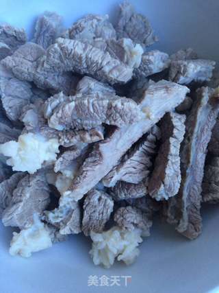 番茄牛肉荞麦面的做法步骤:6