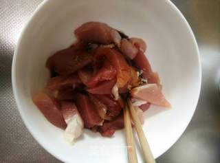 尖椒肉片的做法步骤:2