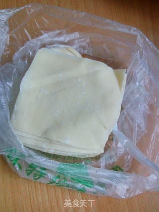 雪菜豆腐馄饨的做法步骤:3