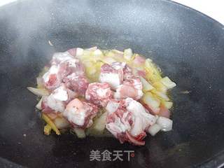 胡萝卜排骨焖饭的做法步骤:5