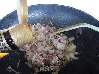 胡萝卜排骨焖饭的做法步骤:6