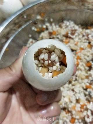 糯米蛋的做法步骤:4