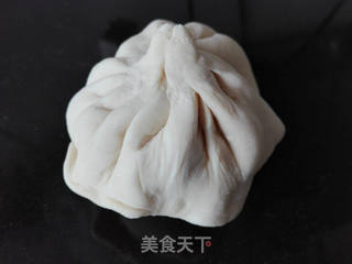 奶黄豆沙双馅包的做法步骤：10