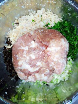 莲藕肉馅水饺的做法步骤:3