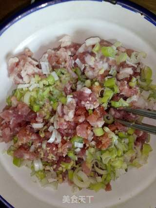 蒸菜:猪肉蛋黄包子的做法步骤:7