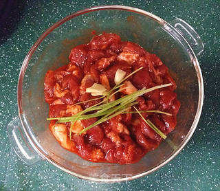 酱烤羊肉串的做法步骤:5