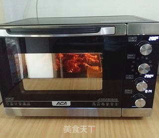 香辣烤翅根的做法步骤:9