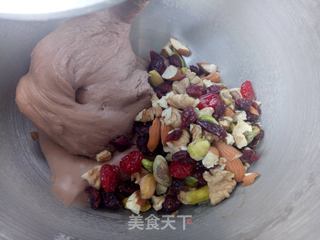 杂粮坚果欧包的做法步骤:4