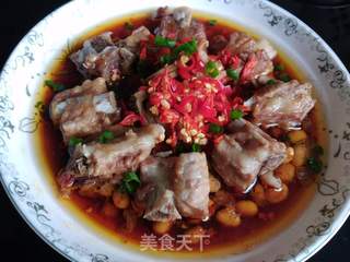 腊八豆蒸排骨的做法步骤:9