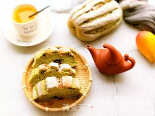 抹茶红豆牛奶哈斯的做法步骤:13