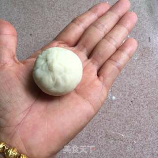 仿真香菇麻馅包的做法步骤:7