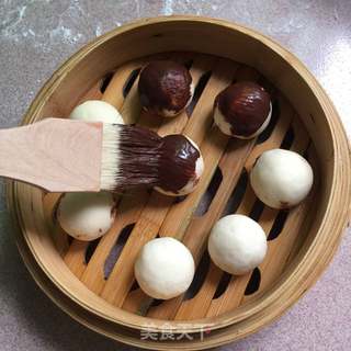 仿真香菇麻馅包的做法步骤:11