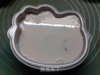 凯蒂猫玫瑰牛奶布丁的做法步骤:10