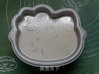 凯蒂猫玫瑰牛奶布丁的做法步骤:12