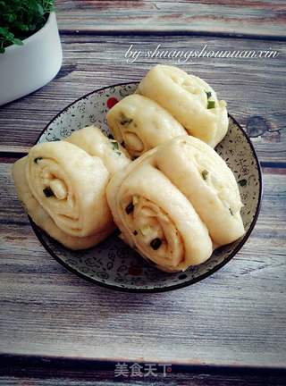 豆渣椒麻花卷的做法步骤：16