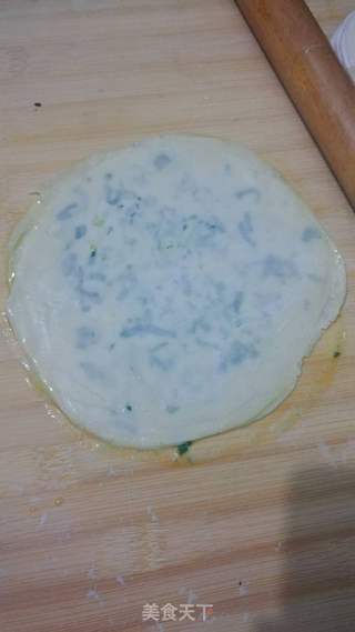 美味葱油饼的做法步骤:5