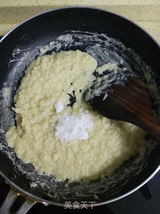 奶香绿豆糕的做法步骤:4