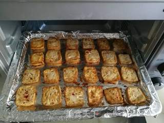 鲜香烤豆腐的做法步骤:4