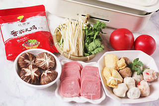 夏季涮食首选【浓汤红番茄火锅】的做法步骤:4