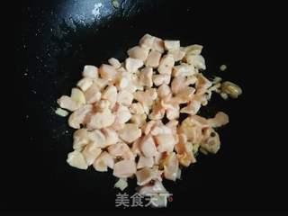 蚝油鸡丁的做法步骤:9
