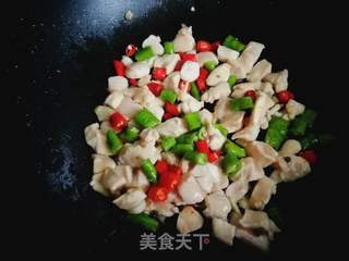 蚝油鸡丁的做法步骤:10