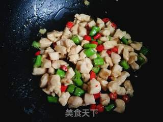 蚝油鸡丁的做法步骤:12