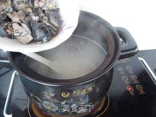 西兰花乌鸡粥的做法步骤:6