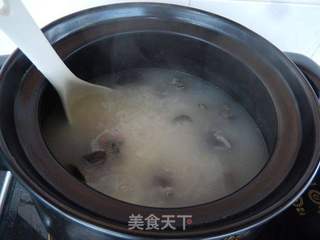 西兰花乌鸡粥的做法步骤:7