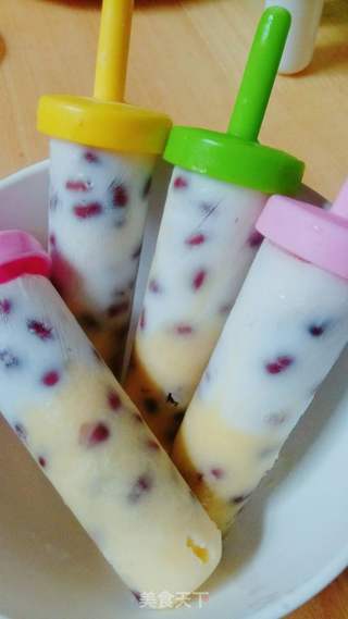 红豆酸奶冰棒的做法步骤：14