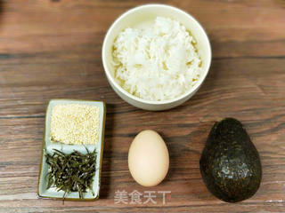 儿童鳗鱼牛油果拌饭的做法步骤:2