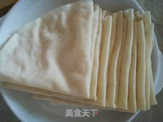 蒸素春卷的做法步骤:6
