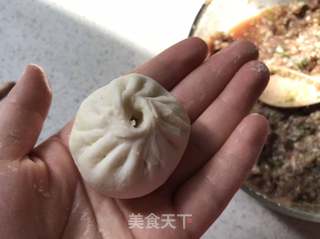 白菜牛肉包的做法步骤:17