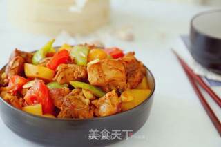 大盘鸡的做法步骤:11