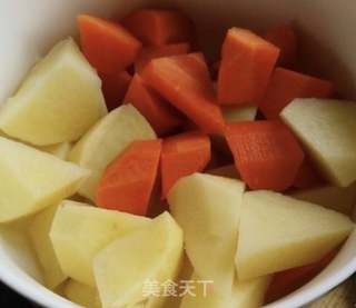 咖喱牛腩饭的做法步骤:3