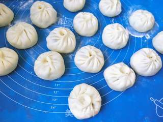 生煎芹菜猪肉包的做法步骤:5