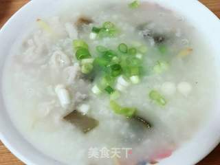 皮蛋瘦肉粥的做法步骤:7