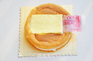 网红抽钱蛋糕的做法步骤:21
