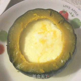 蒸南瓜鸡蛋羹的做法步骤：3
