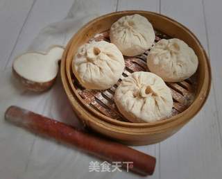 茄子馅包子的做法步骤:8