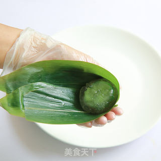 抹茶冰晶粽的做法步骤:15