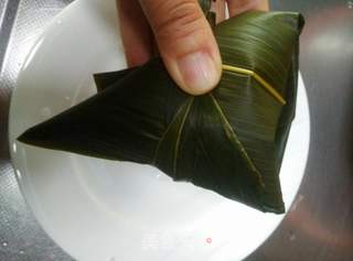 腊肉粽的做法步骤:10