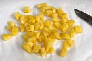 菠萝糯米饭的做法步骤:8