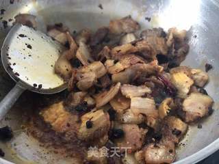 回锅肉的做法步骤:7