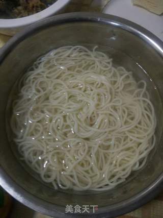 黄豆酱炸酱面的做法步骤:6