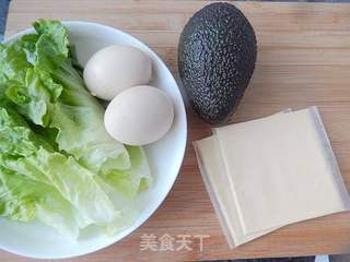 牛油果汉堡的做法步骤:7