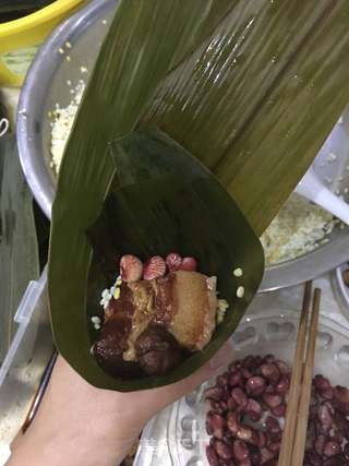 咸香粽子的做法步骤:26