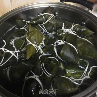 咸香粽子的做法步骤:33