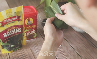加州葡萄干粽子的做法步骤:8