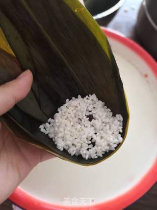蜜豆蜜枣粽的做法步骤:8